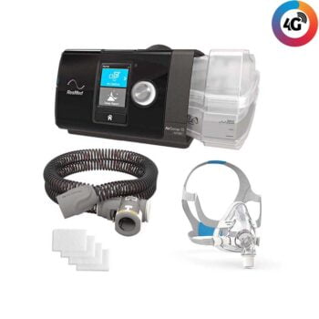 AirSense 10 AutoSet Auto CPAP+AirFit F20 Full Face CPAP Mask QuiteAir-complete package