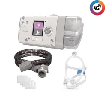 AirSense 10 AutoSet For Her Auto CPAP + AirFit F30i Full Face CPAP Mask – Complete Package