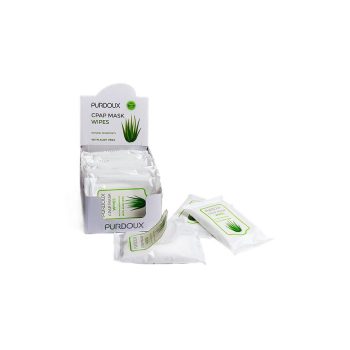 Μαντιλάκια Ταξιδιού Καθαρισμού Μασκών CPAP Aloe Vera